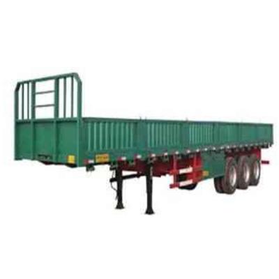 China Cheap price truck trailer 40 tons 60ton 40ft side wall cement cargo bulk transport semi trailer for sand transport for sale