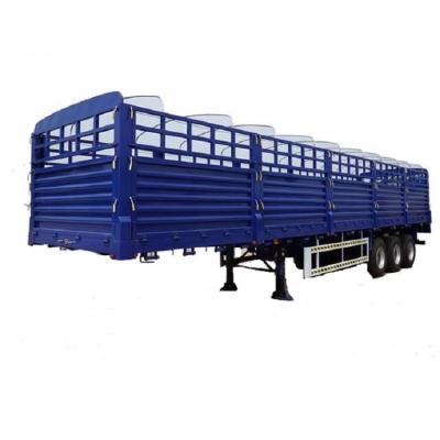 China Chinese Side Wall Barrier Trailer Truck Semi Truck Trailer for sale