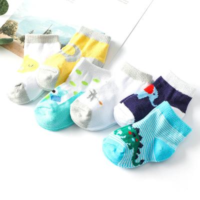 China 2022 New Style Cotton Breathable Animal Socks Boys And Girls Socks For Kids Spring And Autumn Baby Socks for sale