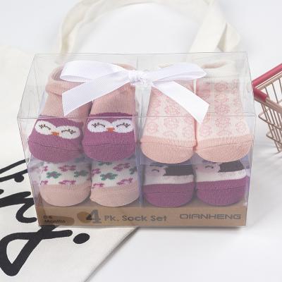 China High Quality Spandex / Cotton Cotton Baby Socks Cute Cheap Newborn Socks for sale