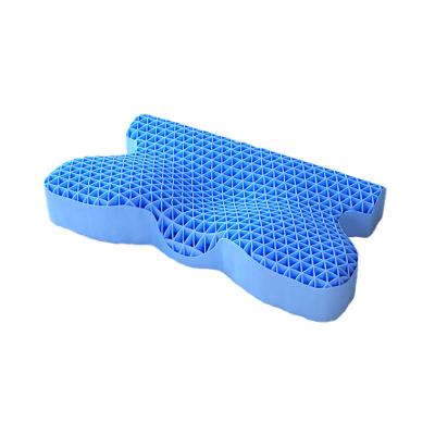 China New Massage Technology Composited Band Latex Wave Butterfly Design Sleep Experience Pillow for sale