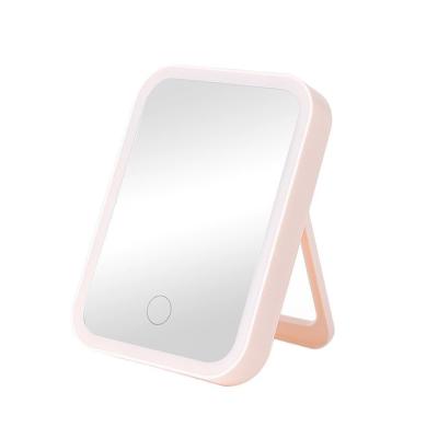 Κίνα Hot Selling Lighted LED Makeup Mirror With Lighted Makeup Case Mirror Lighted Rechargeable προς πώληση