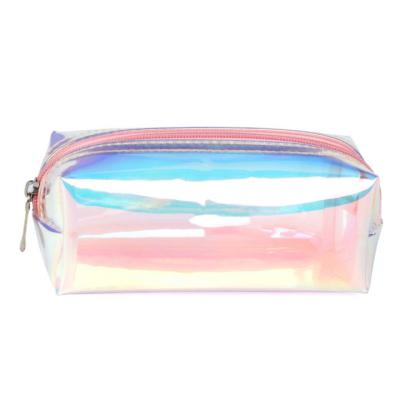 China Durable Fashion Laser Durable Cosmetic Bag TPU Cosmetic Storage Bag Durable Bag for sale