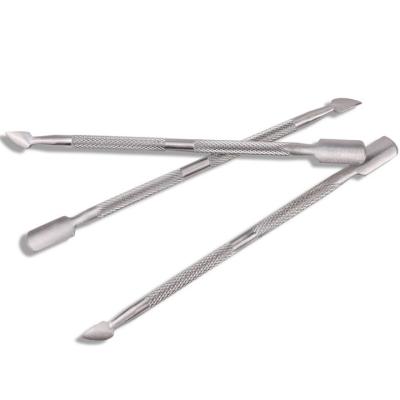 China Nail Care Manicure Tools Multifunctional Manicure Tool Best Selling Double Head Stainless Steel Nail File for sale