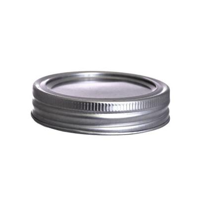 China Child safe color gold and silver color screw mason jar lids and bands for sale for sale