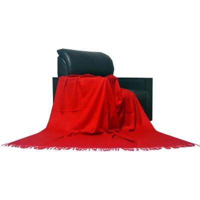 China BLUE PHOENIX Anti-Pilling Throw 100 Luxury Blanket Cashmere Wedding Luxury Brushed Red Super Soft Woven Solid Other Blankets for sale