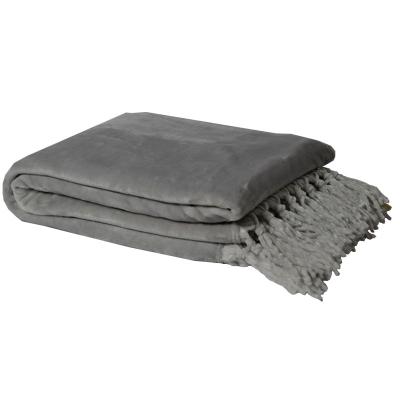 중국 Cheap PHOENIX anti-pilling frazadas mink blankets fleece blanket winter BLUE solid color polyester 판매용