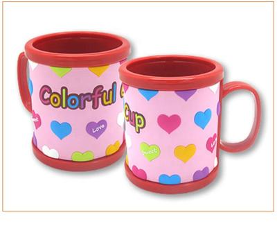 China Promotional Gifts Business Gifts PVC Cup Viable Cheap Advertising Mug for sale