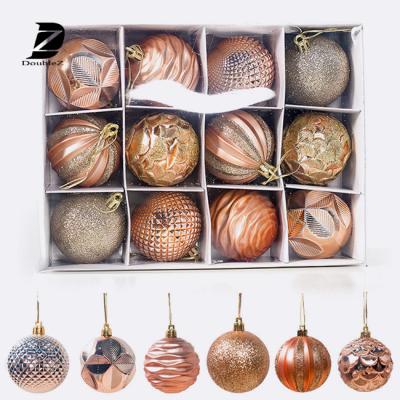 China Christmas Decoration Home Decor Matte Plastic Ornaments Small Christmas Ball for sale