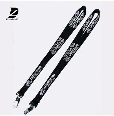 China Custom Satin Screen Print Lanyards for sale