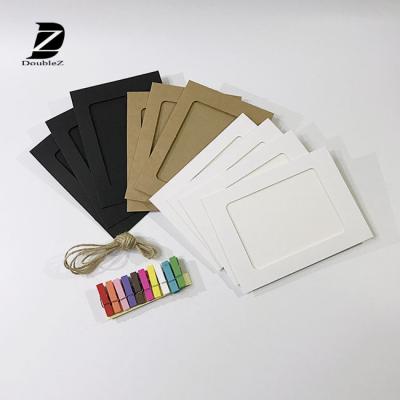 China Wall Paper Type Kraft Paper Photo Frame For Decoration for sale