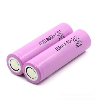 China High Capacity Battery 2600mah 3.7V Li-ion 18650 Battery Rechargeable Battery Wholesale for sale