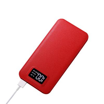 China LED display the new trending 2020 10000mah lcd power bank portable and slim power banks OEM for mobile phone for sale