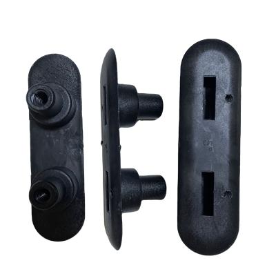 China For Dual Tabs Fin Soft Board Removable Fin Plug Board Tri Plug Set Surfboard Soft Plugs 3PCS/SET for sale