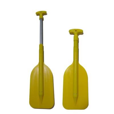 China Rowing Boat Buoyant Extension Paddles Kayak Adjustable Plastic Paddle Canoe Kayak Telescopic Paddle for sale