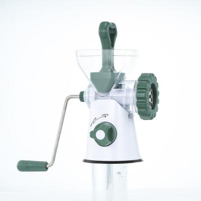 China Viable Manual Top Chopper Sausage Stuffed Multifunctional Food Processor Chopper Food Cutter for sale