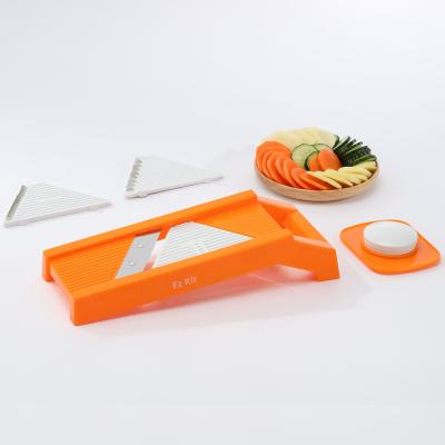 China Multifuncional Viable Mandoline Slicer Vegetable Potato Slicer For French Fries Cleaver Vegetable Slicer Dicer for sale