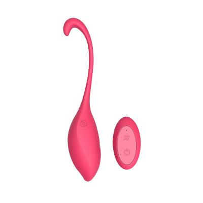 China Silicone+ABS Stealth Vibrator Balls Waterproof Massager Wireless Swan Vibrator Sex Toys For Woman for sale