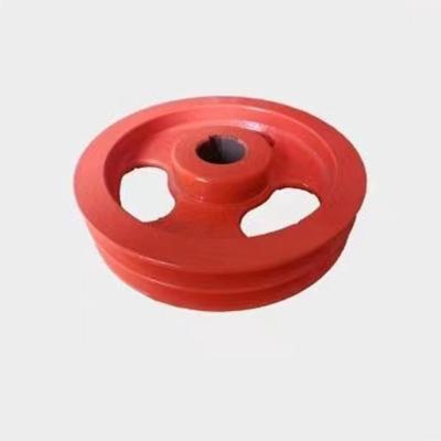 China Machinery Repair Shops Factory Sale Machinery Equipment Accessories Cast Iron Double Spline Driven Pulley for sale