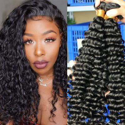 China Strengthen AFL Hair Bulk Extension Bundles 13x4 HD Curly Unprocessed Virgin Raw Virgin Headband Lace Closure Weft Wholesale for sale