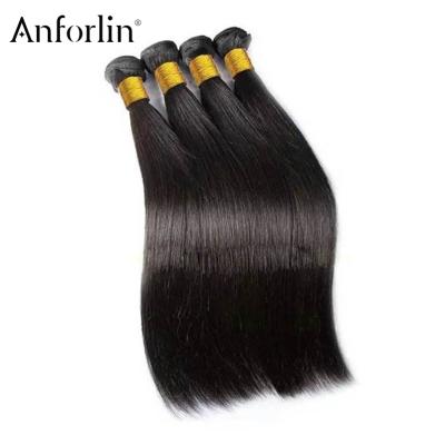 China Strengthen weft grade 12a high quality curticle lined raw virgin human hair bundle straight double drawn brazilian hair extension seller for sale