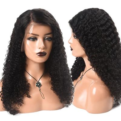 China Wholesale Hair Silky Straight 130% Raw Brazilian Short 150% 180% Wave AFL Preplucked Deep Curly Hair Lace Wigs For Black Women for sale