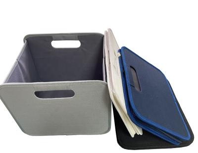 China Recyclable Collapsible Nonwoven Storage Box Clothes Storage Box Single Pack Square Storage Bag for sale