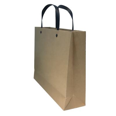 China Recycled Brown Paper Bags Gift Supply Takeout Food Packaging Bags Restaurant Recyclable Paper Christmas Takeout Bag for sale