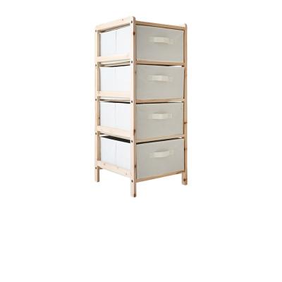 China Simple Multi-Functional Statistical Institute Drawer Bedroom Clothing Storage Foldable Nordic Multi-Layer Apartment Small Rack Storage Cabinet for sale