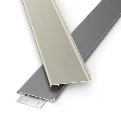 China Hot Selling Modern Metal Profile Aluminum Alloy Skirting Board Decorative Aluminum Corner Protectors for sale