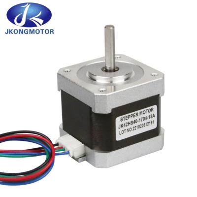 China Nema17 Hybrid Stepper Motor 17HS4401 High Torque 4.2kg.cm 1.7A 40mm length  for CNC router for sale