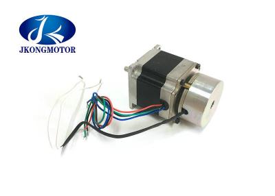 China Quadrat-drehmomentstarker Schrittmotor mit Winkel Bremsnema 23 2N.M 24V 3A 1.8°Step zu verkaufen