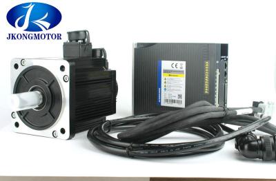 China AC220V Nema 32 AC Servo Motor 1 HP Servo Motor 400W , 1000W High Power Motor Driver Kit for sale