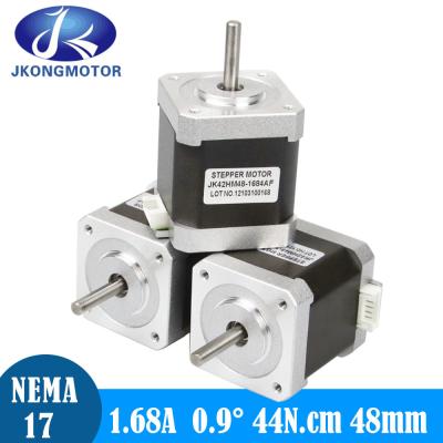 China High Torue 0.9 Degree Nema17 Motor 42mm cNC Hybrid Stepper Motor for sale