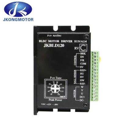 China JKBLD120 Brushless DC Motor Driver 10V~30VDC 0A-8A For 0-120w BLDC Motor for sale