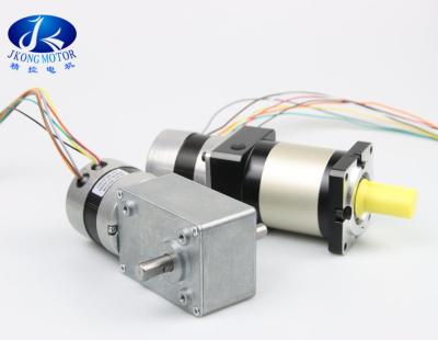 China Alto motor sin cepillo del engranaje del esfuerzo de torsión 375RPM DC del OEM 24V 2500rpm en venta