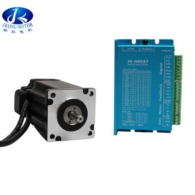 China 2 Phase 4Nm Nema 24 CNC Easy Servo Stepper Motor With 1000 Line Encoder for sale