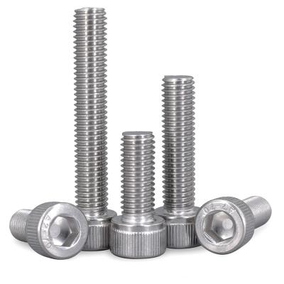 China HEX Stainless Steel Cylindrical Socket Screw Cup Head Extension Fastener Bolt m3m4m5m8m10 Length 6-110mm for sale