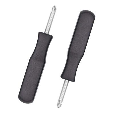 China Mini PH1 Cross Screwdriver 5.0mm Small Mobile Phone Screwdriver Length 110mm With Square Plastic Handle for sale