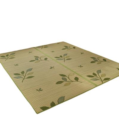 China New design foldable rush grass mat for sale