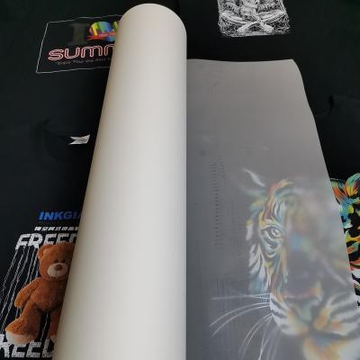 China INKGIANT Skin Top Products DTF Hot And Cold Film 60cm*100m Hot And Cold Film For Dark And White T-shirt for sale