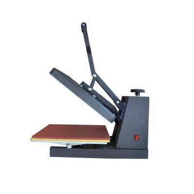 China Single Inch Manual Operation 15*15 Flat Heat Press Machine For T Shirt for sale