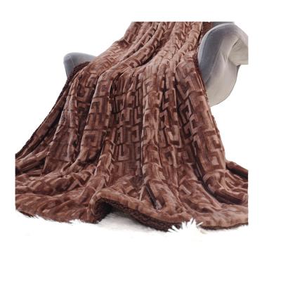 China Velvet Flannel Fleece Knee Blanket Soft And Warm Soft Touch High Quality Throw for sale