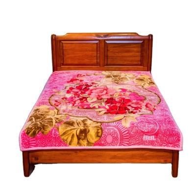 China China Supplier Queen Size Adult Korea Style Super Soft Embossed Raschel Blanket for sale