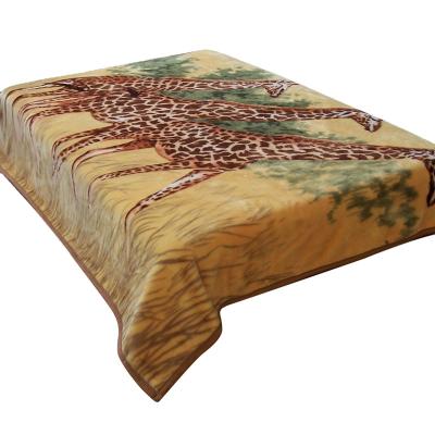 China Wholesale Luxury Brown Throw Cozy Natural Soft And Warm For Bed Plush Flannel Fleece Blanket for sale