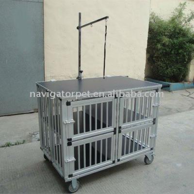 China Sustainable Aluminum Dog Show Cart , Aluminum Pet Show Cart for sale