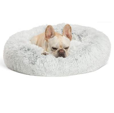 China Viable Suppliers Large Size No Pilling Super Soft Plush Pet Bed For Dog Sleeping Accessories Luxury Cotton Removable Washable for sale