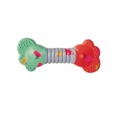 China Viable Colorful Pet Bone Rubber Toy for sale