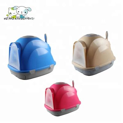 China Cat Litter Box With Tray viable for sale