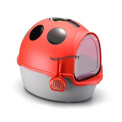 China Viable Ladybird Style Cat Toilet With The Scoop for sale